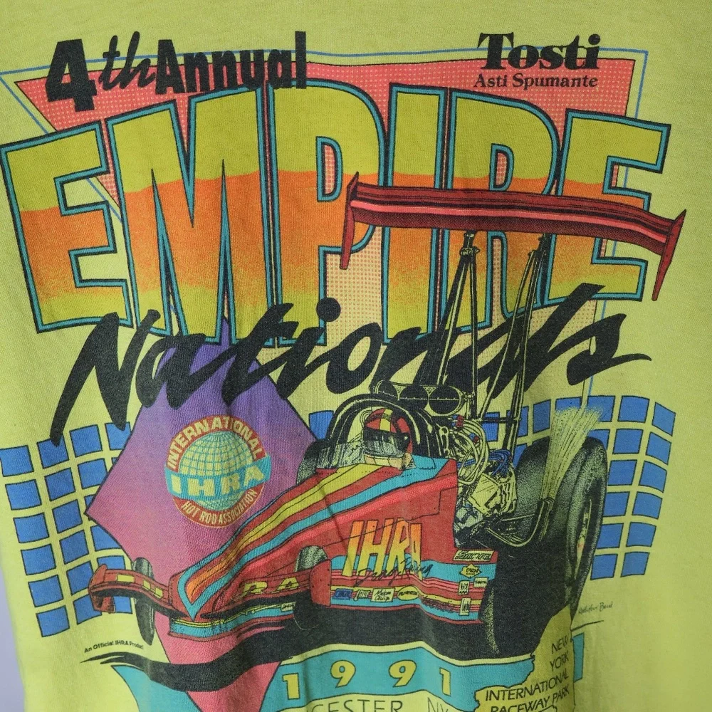 VINTAGE RACING T SHIRT - Picture 1 of 8